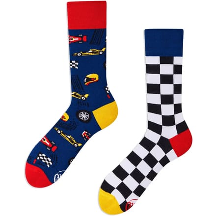 Many Mornings sokken Formula racing - Unisex - Maat 35-38