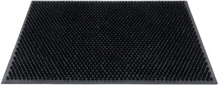 Texas Trawka Serie - Deurmat - 40x60 cm - Weerbestendig - Zwart