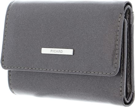 PICARD Leren Portemonnee Offenbach Wallet Oyster Grijs