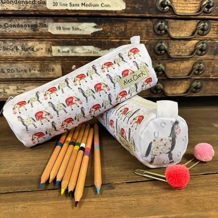Alex Clark Pencil Case ~ Pennen etui Paarden 'Horses'