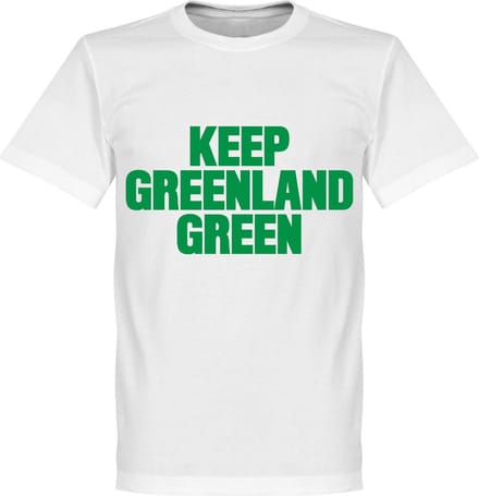 Keep Greenland Green T-Shirt - Wit - L