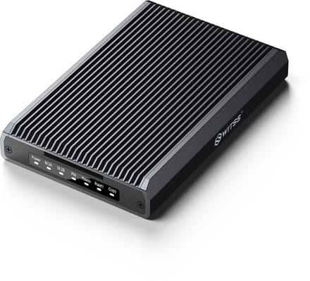 Switss® - RAID Dual-Bay M.2 SSD Behuizing voor 2 SSDs - NVMe & SATA - USB-C 20 Gbps