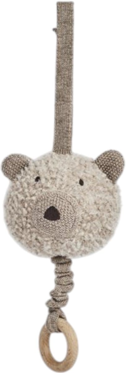 Smallstuff Muziekmobiel - Bouclé Wol - Nature Melange