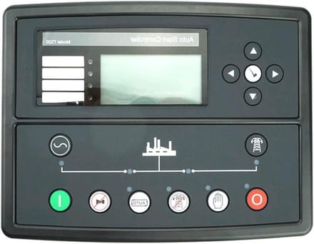 Generator Controller - Bedieningspaneel Aggregaat - Automatisch Starten - Real-time Status Weergave - 240 mm x 181.1 mm - Zwart