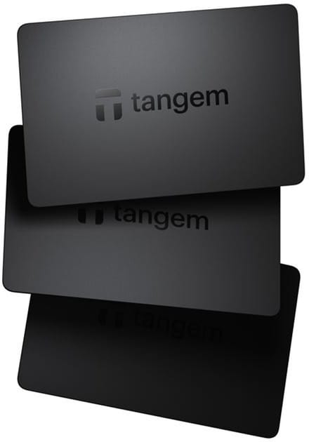 Tangem Portemonnee - Set Van 3 Kaarten