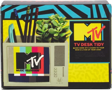 MTV: 3D Retro TV Desk Tidy Pen Pot