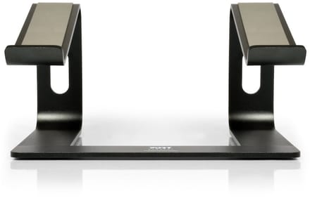 Port Connect Ergonomic Fixed Notebook Stand up to 15.6 - Aluminium