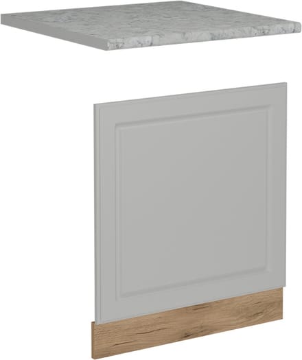 Vicco R-Line Frontpaneel – 60 cm, WB Marmer Wit Landhuis