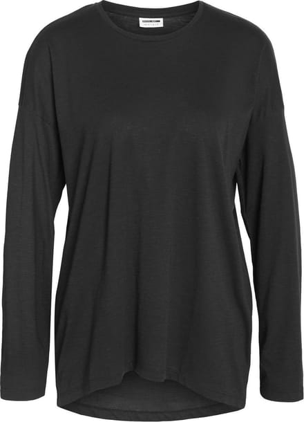 Noisy May 27026082 Mathilde T-shirt Met Lange Mouwen Zwart L Vrouw