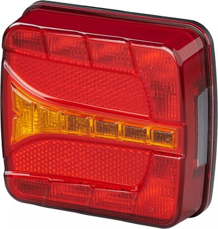 ProPlus LED achterlicht - 4 functies - E4-gekeurd - IP67 - 106 x 99 mm - links