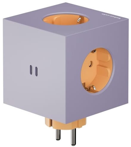 AVOLT - Square 2 - Adapter - 30W - Dual USBC - Lavender Glow *Limited 2999pcs*