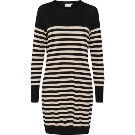 Gestreepte dames trui jurk KAFFE Astrid