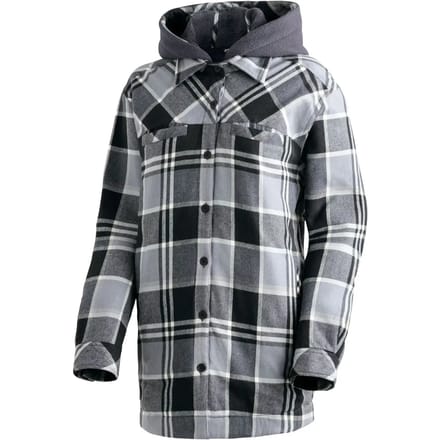 Damesjack met capuchon Maier Sports Camquadri