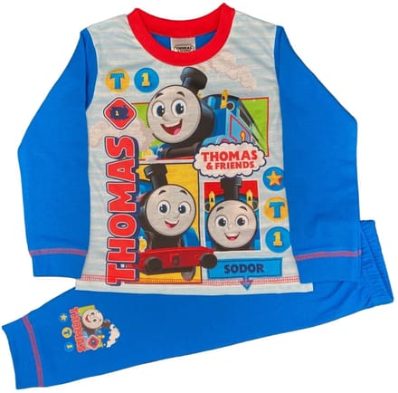 Thomas de Trein Pyjama - Maat 92/98 - Katoen - Jongenspyjama