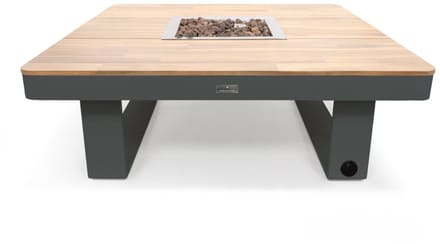 Happy Cocooning vuurtafel Horizon 95 smokey anthracite