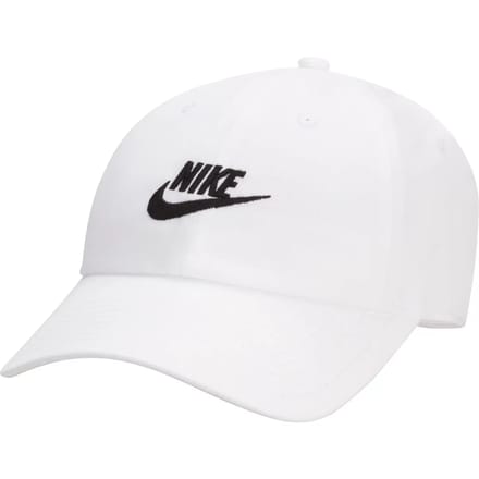 NIKE - u nk club cap u cb fut wsh l - Wit-Zwart