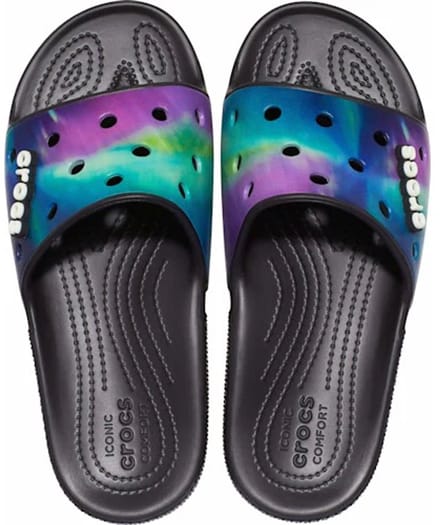 Crocs Classic Out Of This World Slide Black/Multi Maat 46/47 US M12