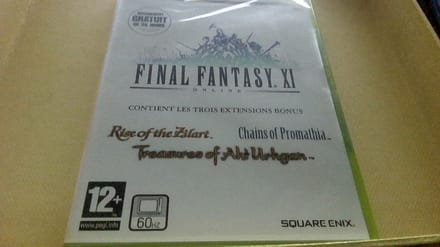 FINAL FANTASY XI ONLOINE CONTIENT LES TROIS EXTENSIONS BONUS