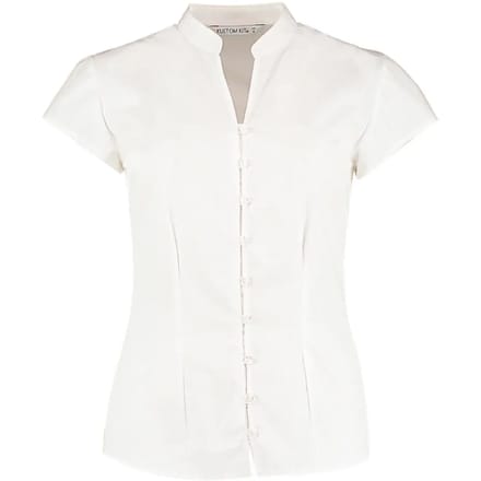 Vrouwelijke blouse met mandarinenkraag Kustom Kit