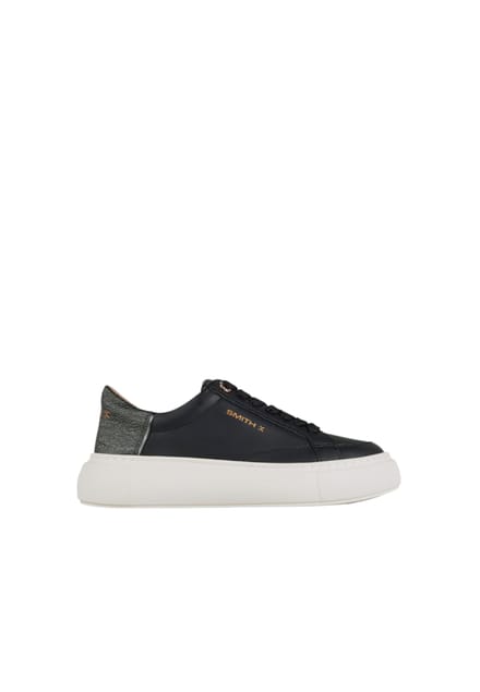 sxbcprw-7604-blk Alexander Smith Vrouwen leder zwart