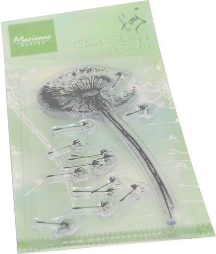 Marianne Design Clear Stamp Tiny's Border Blowball