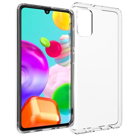 Accezz Hoesje - Geschikt voor Samsung Galaxy A41 - Clear Backcover - Transparant