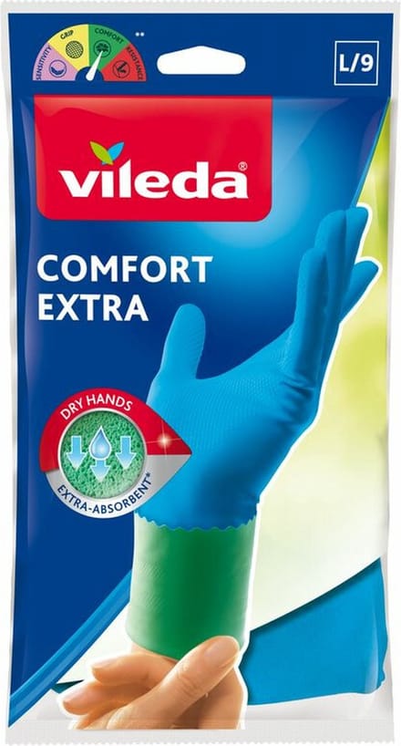 12x Vileda Handschoenen Comfort Extra Large 1 paar