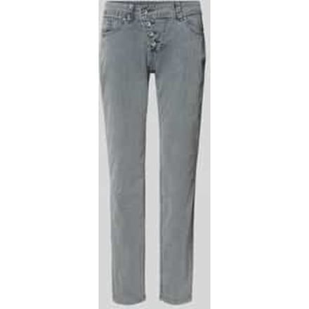 Corduroy broek in 5-pocketmodel met knoopsluiting, model 'MALIBU'