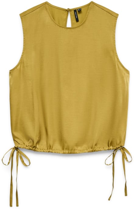 Vero Moda Top Vmmira Sl Short Top Wvn 10345224 Willow Dames Maat - XL