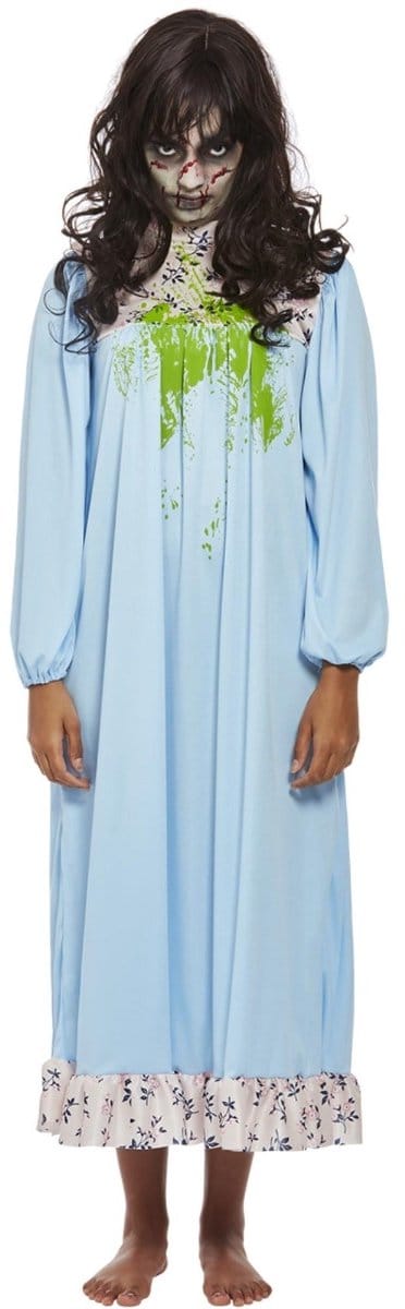 Smiffys - Possessed Girl Kostuum - L - Blauw