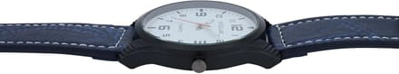 EXCELLANC Herenhorloge imitatieleer Mineralglas