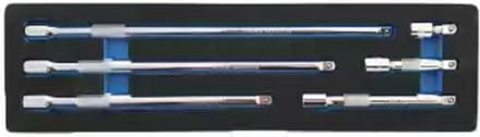 Weber Tools 3/8'' Verlengstukken set 6-delig
