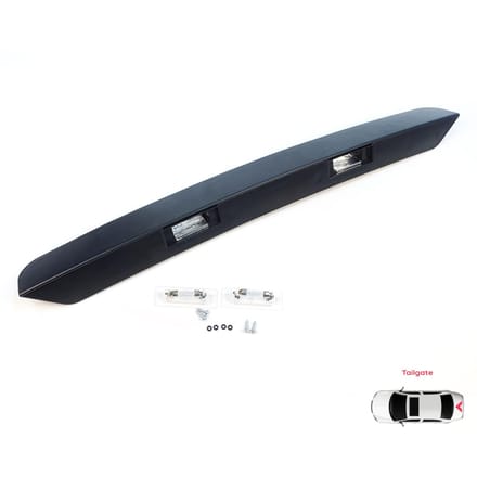 BSP1248 Bande Boîtier d'Éclairage de Plaque d'Immatriculation Hayon Arrière Pour VW Transporter T5 2003-2015 7E0827329F
