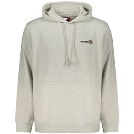 Tommy Hilfiger Tjm Regular Entry Dna Hoodie Ice Grey Heather Größe: M | Pullover Outlet | Herren | Grau