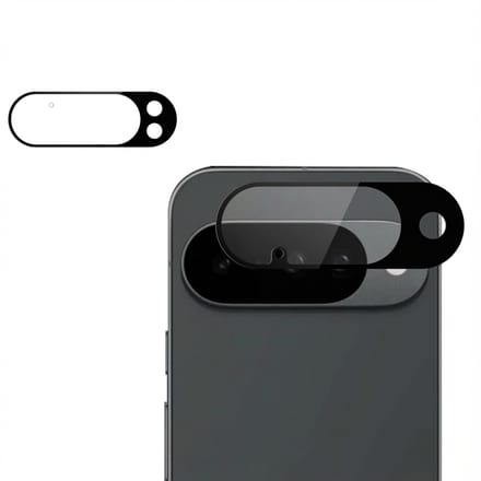 imoshion Camera Lens Protector - Geschikt voor Google Pixel 9 Pro - 2 Pack - Zwart