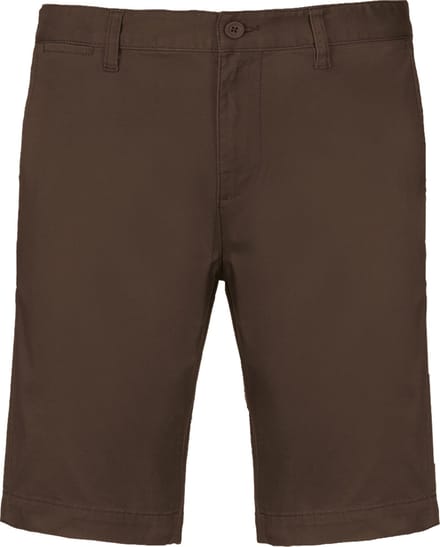 Kariban Heren chino bermudashorts K750 - Chocolate - 44 NL (38 FR)