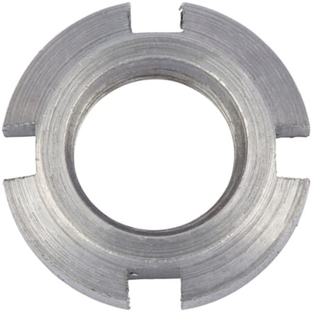 Wurth - DIN 981 staal blank - Kroonmoer DIN 981, staal, blank, voor spanbus - x 1 st