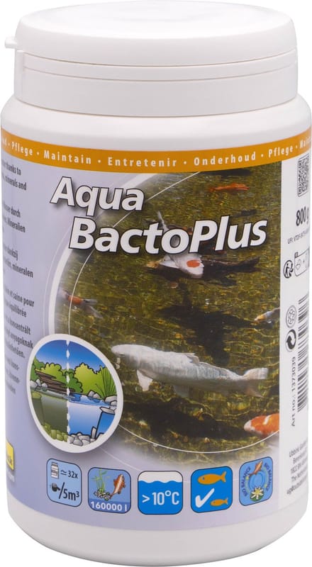 Ubbink - vijverwaterbehandelingsmiddel - Aqua Bacto Plus 800g - wateronderhoud