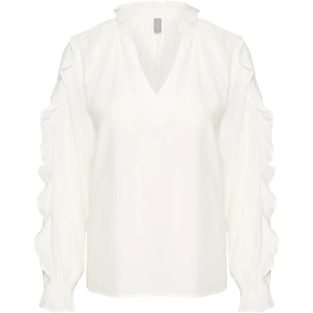 Vrouwenblouse CULTURE Asmine Flounce