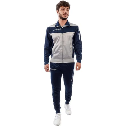 Givova Luxury Visa Trainingspak Blauw,Grijs S Man
