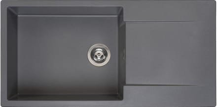 Reginox Amsterdam 540 spoelbak 100x50cm Grey Silvery R30813