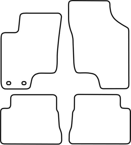 Automatten | Mattenset Hyundai Getz - 2002 - 2008