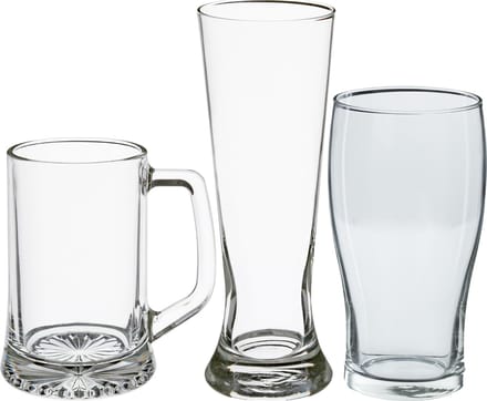 Secret de Gourmet Bierglazen set - pilsglazen/bierpullen/pint glazen - 12x stuks