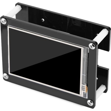 1080P 60fps 3,5 Inch HD Multimedia Interface LCD Scherm Display voor RPi Zwarte Acryl Behuizing