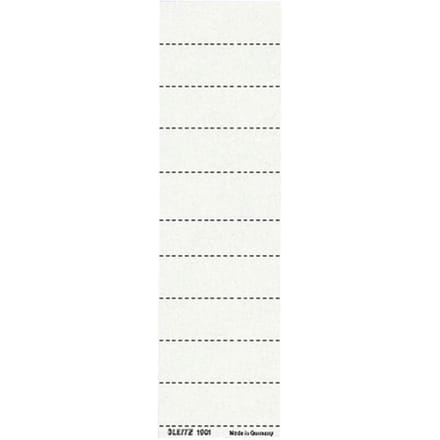 Tekstlabels voor ALPHA hangmappen, 100 stuks