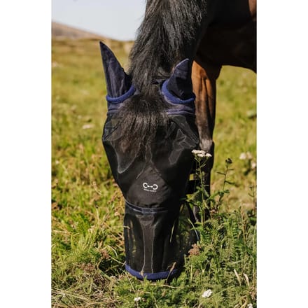Anti-vliegenmasker voor paarden Riding World First