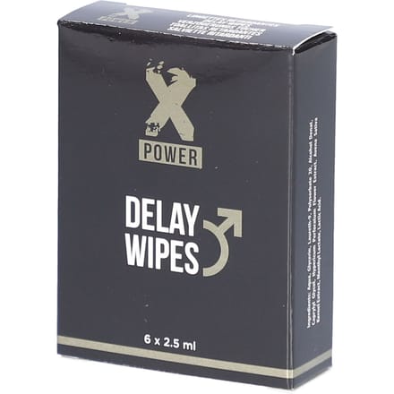 Labophyto - Delay Wipes 6pcs - Stimulating products Delay Naturel