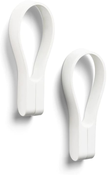 Zone Loop handdoekhouder set van 2 wit