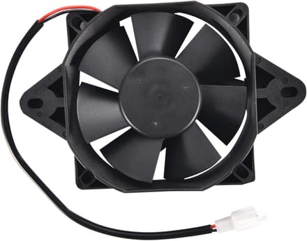 Universele 12V DC 7-Blads Radiator Ventilator voor Motorfietsen