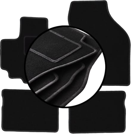 Complete set veloursmatten voor: Suzuki Celerio hatchback (2014-)